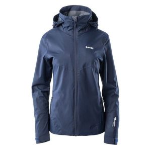 Kurtka damska Hi-Tec Lady Lanco - granatowa, Rozmiar M. Brązowe kurtki Hi-tec, l, bez wzorów, bez kaptura. Za 229,99 zł.