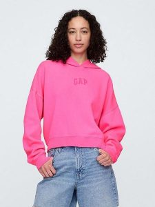 GAP Bluza w kolorze różowym rozmiar: M. Różowe bluzy GAP, m, bez wzorów, z kapturem. Za 180,06 zł.