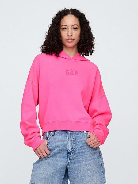 GAP Bluza w kolorze różowym rozmiar: S. Różowe bluzy GAP, s, bez wzorów, z kapturem. Za 184,46 zł.