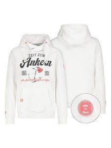 Eight2Nine Bluza w kolorze białym rozmiar: XL. Białe bluzy Eight2Nine, xl, bez wzorów, z bawełny, z kapturem. Za 121,80 zł.