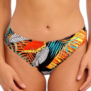 Figi do kostiumów kąpielowych dla kobiet Freya Samba nights. Brązowe figi FREYA ACTIVE, bez wzorów. Za 190,50 zł.