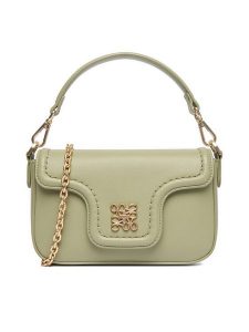 Nine West Torebka CEO-Tessa-KY257 Zielony. Zielone torebki klasyczne Nine West, bez wzorów, z materiału, bez dodatków. Za 169,99 zł.