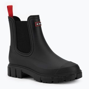 Kalosze damskie KADVA FlowBoots WMNS. Czarne kalosze KADVA, bez wzorów. Za 89,99 zł.
