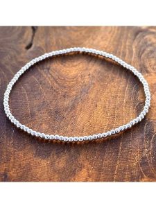 Eclat d'Argent Srebrna bransoletka rozmiar: onesize. Szare bransoletki Eclat d'Argent, srebrne. Za 259,13 zł.
