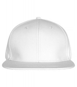 Clique Street Cap czapka 6 paneli z płaskim daszkiem – White. Białe czapki CLIQUE, bez wzorów, z bawełny, street. Za 87,88 zł.