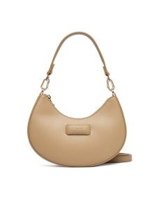 Lacoste Torebka NF5154AU Bordowy. Czerwone torebki klasyczne Lacoste, bez wzorów, ze skóry, bez dodatków. Za 419,99 zł.