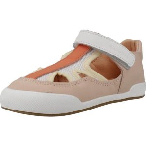 Sandały BLANDITOS ESTELABD Nago. Czerwone buty trekkingowe BLANDITOS BY CRIO'S, bez wzorów, ze skóry, bez obcasa, bez zapięcia. Za 240,99 zł.