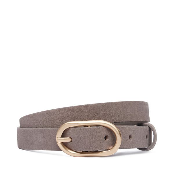 Pasek Calvin Klein. Szare paski Calvin Klein, bez wzorów. Za 169,99 zł.