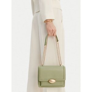 Torebka GINO ROSSI. Zielone torebki klasyczne Gino Rossi, bez wzorów, bez dodatków. Za 299,99 zł.