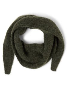 Samsøe Samsøe szalik z dzianiny z zawartością alpaki i merynosów - Sanor Kobiety Wełna merino zielony, ONE SIZE. Zielone szaliki Samsøe & Samsøe, bez wzorów, z dzianiny. Za 199,95 zł.