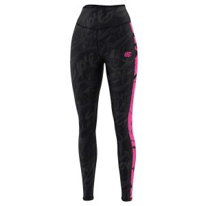 Legginsy sportowe damskie z wysokim stanem EXTREME HOBBY NEO. Czerwone legginsy EXTREME HOBBY, bez wzorów, z elastanu, z podwyższonym stanem. Za 229,00 zł.