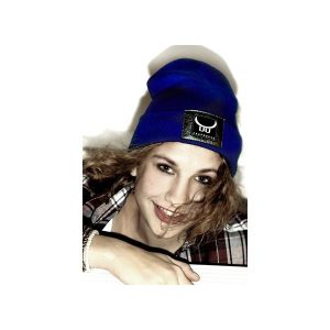 Czapka CHAPOOSIE Silver & Blue Beanie. Czapki marki Chapoosie. Za 89,00 zł.