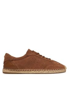 MICHAEL Michael Kors Espadryle Ollie 43S6SCFS1S Brązowy. Brązowe espadryle MICHAEL Michael Kors, bez wzorów, ze skóry, bez obcasa. Za 699,99 zł.