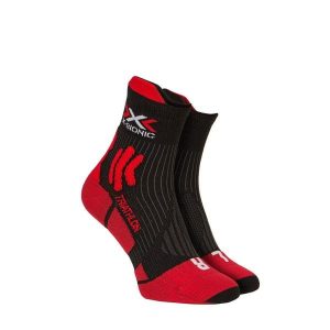 Skarpety rowerowe biegowe damskie X-Socks TRIATHLON 4.0. Czarne skarpetki X-Socks, bez wzorów. Za 160,00 zł.