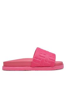Gant Klapki 30507939 Różowy. Czerwone klapki GANT, bez wzorów, z materiału, bez obcasa. Za 179,99 zł.