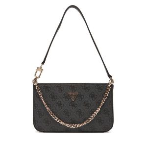 Torebka Guess. Szare torebki klasyczne Guess, z aplikacjami, bez dodatków. Za 389,99 zł.