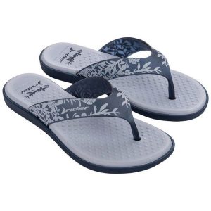 Japonki Rider Aqua Vi Fem 83635AZ074 niebieskie. Niebieskie klapki bez wzorów, z gumy, bez obcasa. Za 236,98 zł.