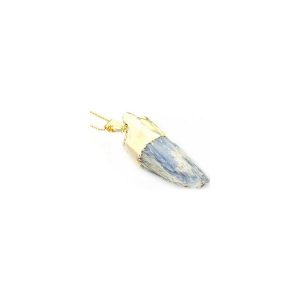 Naszyjnik Kyanit Niebieski Surowy złoto. Naszyjniki marki Brazi druse jewelry. Za 170,00 zł.