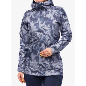 Kurtka przeciwdeszczowa damska Columbia Splash A Little II Jacket. Niebieskie kurtki Columbia, bez wzorów, bez kaptura. Za 350,99 zł.