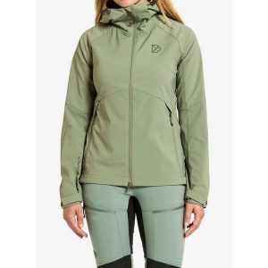 Kurtka wiatrówka damska Didriksons Petra Jacket 4. Zielone kurtki Didriksons, bez wzorów, bez kaptura. Za 366,99 zł.
