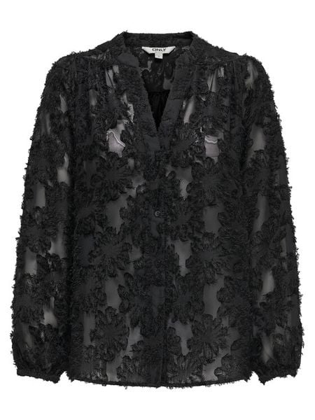 ONLY Bluzka Korsa 15360837 Czarny Oversize. Czarne bluzki ONLY, s, bez wzorów, z syntetyku, bez kołnierzyka, bez ramiączek. Za 159,99 zł.