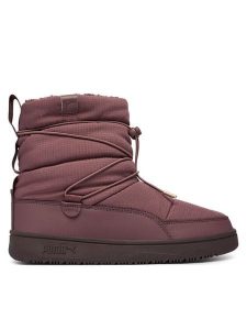 Puma Śniegowce Snowbae Wns 393920 Brązowy ciemny. Brązowe buty zimowe Puma, z materiału, bez obcasa, bez zapięcia. Za 349,99 zł.