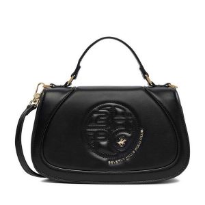 Torebka Beverly Hills Polo Club. Czarne torebki klasyczne Beverly Hills Polo Club, bez wzorów, bez dodatków. Za 169,99 zł.