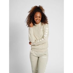 Damska bluza dresowa Hummel hmlLegacy Poly. Białe bluzy Hummel, s, bez wzorów, z dresówki, bez kaptura. Za 217,50 zł.