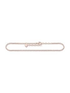 Thomas Sabo Pozłacana bransoletka na kostkę rozmiar: onesize. Czerwone bransoletki Thomas Sabo, pozłacane. Za 201,95 zł.