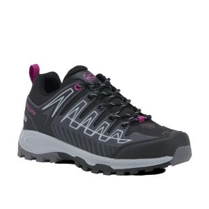 Buty trekkingowe damskie TREZETA Thunder W's z membraną WP. Czarne buty trekkingowe Trezeta, bez zapięcia. Za 393,00 zł.