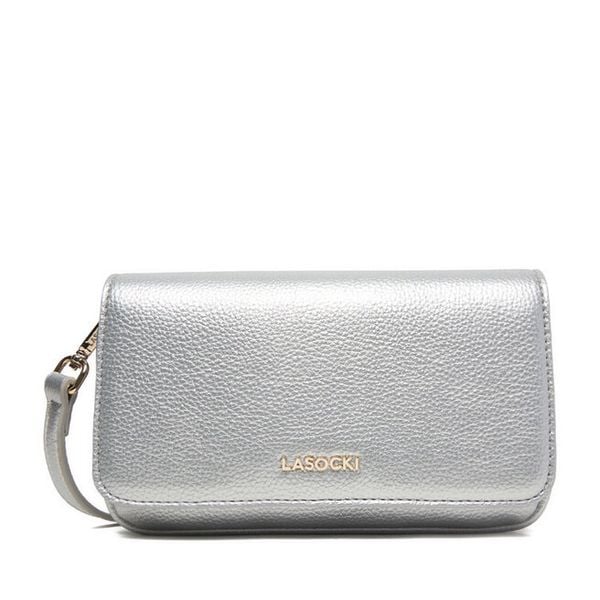 Torebka Lasocki. Szare listonoszki Lasocki, bez wzorów, bez dodatków. Za 129,99 zł.