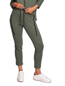 Be Wear Spodnie dresowe w kolorze khaki rozmiar: M. Brązowe spodnie dresowe Be Wear, m, bez wzorów, z dresówki. Za 166,88 zł.