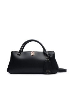 Guess Torebka HWVG97 34060 Czarny. Czarne kuferki Guess, z aplikacjami, ze skóry, bez dodatków. Za 634,99 zł.