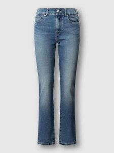 Pepe Jeans Dżinsy "Grace" - Slim fit - w kolorze niebieskim rozmiar: W28/L30. Niebieskie jeansy Pepe Jeans, z aplikacjami, z jeansu. Za 217,99 zł.