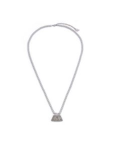 Weekend Max Mara Łańcuszek 2525756015 Szary. Szare łańcuszki Weekend Max Mara, metalowe. Za 629,99 zł.