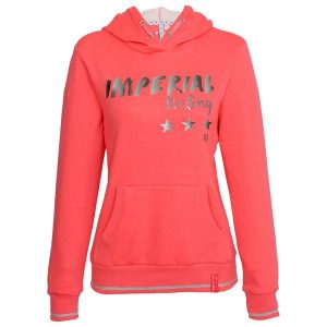 Bluza damska z kapturem Imperial Riding Royal. Brązowe bluzy IMPERIAL RIDING, bez wzorów, z kapturem. Za 276,50 zł.