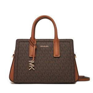 Torebka MICHAEL Michael Kors. Brązowe kuferki MICHAEL Michael Kors, bez wzorów, bez dodatków. Za 1 129,00 zł.