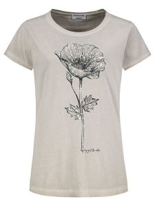 Fresh Made Koszulka w kolorze kremowym rozmiar: XL. Brązowe bluzki Fresh Made, xl, bez wzorów, bez kołnierzyka, bez ramiączek. Za 79,03 zł.
