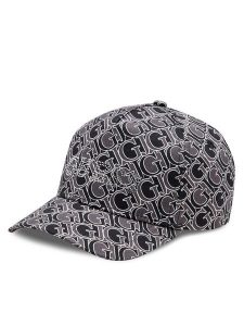 Guess Czapka z daszkiem J4YZ00 WO08O Czarny. Czarne czapki Guess, z aplikacjami, z materiału. Za 89,99 zł.