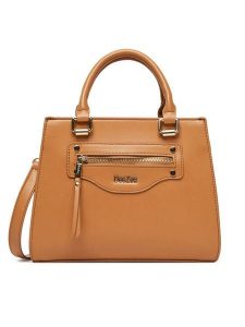 DeeZee Torebka C-DZE-S-015-08 Beżowy. Brązowe torebki klasyczne DeeZee, bez wzorów, z materiału, bez dodatków. Za 129,99 zł.