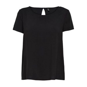 Only Damska Bluzka First Ss Top Noos Wvn Black (Rozmiar 36). Bluzki marki ONLY. W wyprzedaży za 50,00 zł.