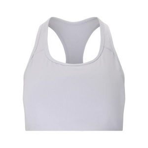 Damski tank top Athlecia Myolie. Szare topy Athlecia, m, bez wzorów, sportowe, bez kołnierzyka, bez ramiączek. Za 117,50 zł.