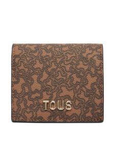 TOUS Portfel 2002379643 Brązowy. Brązowe portfele Tous, bez wzorów, ze skóry. Za 359,99 zł.