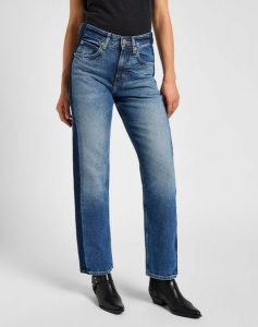 DAMSKIE SPODNIE LEE RIDER CLASSIC RISING ACTION 112355134. Jeansy Lee, bez wzorów, z jeansu. Za 219,99 zł.