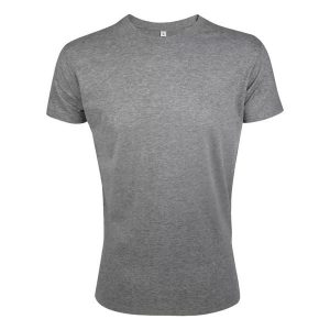 Koszulka Regent Slim Unisex Dla Dorosłych. Szare bluzki SOL'S, s, bez wzorów, sportowe, bez kołnierzyka, bez ramiączek. Za 35,99 zł.