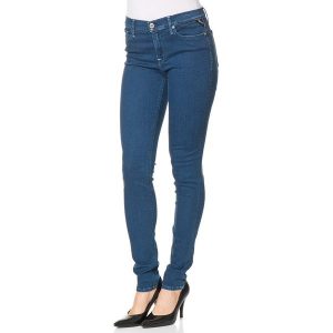 Dżinsy "Vicki" - Straight fit - w kolorze granatowym. Niebieskie jeansy marki Denim Special, z aplikacjami. W wyprzedaży za 217,95 zł.