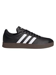 Adidas Skórzane sneakersy "Court Base" w kolorze czarnym rozmiar: 41 1/3. Czarne trampki ADIDAS, bez wzorów, z materiału, bez zapięcia. Za 174,02 zł.
