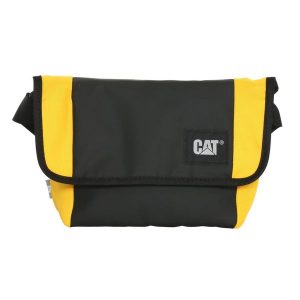 Torba sportowa unisex Caterpillar Detroit Courier Bag pojemność 3 L. Czarne torby podróżne i sportowe Caterpillar, bez wzorów. Za 89,99 zł.