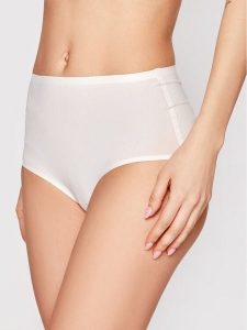 Chantelle Figi klasyczne z wysokim stanem Soft Stretch C26470 Biały. Białe figi Chantelle, bez wzorów, z syntetyku. Za 59,99 zł.
