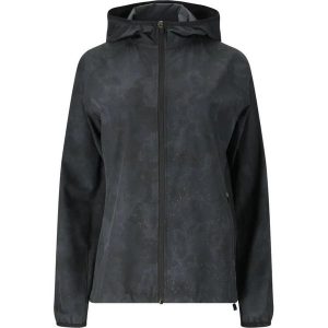 Damska kurtka z kapturem Endurance Braylen AOP. Czarne kurtki ENDURANCE, bez wzorów, z kapturem. Za 400,00 zł.